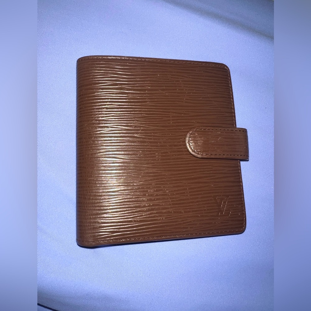 Louis Vuitton Brown Epi Leather Wallet